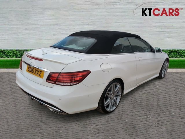 Mercedes-Benz E Class E220d Amg Line Edition SD16KXZ White #5