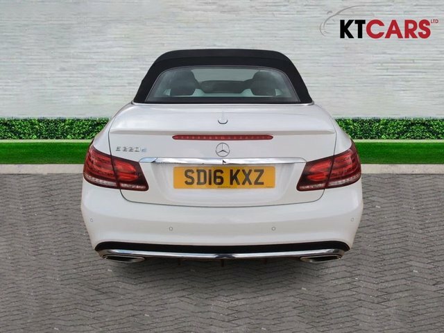 Mercedes-Benz E Class E220d Amg Line Edition SD16KXZ White #6