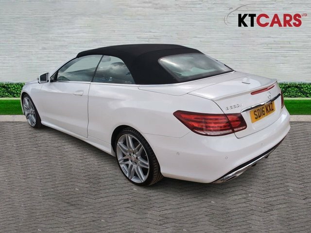 Mercedes-Benz E Class E220d Amg Line Edition SD16KXZ White #4