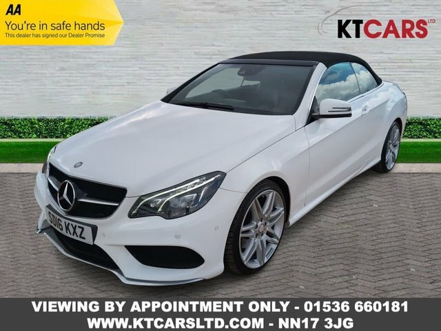 Mercedes-Benz E Class E220d Amg Line Edition SD16KXZ White