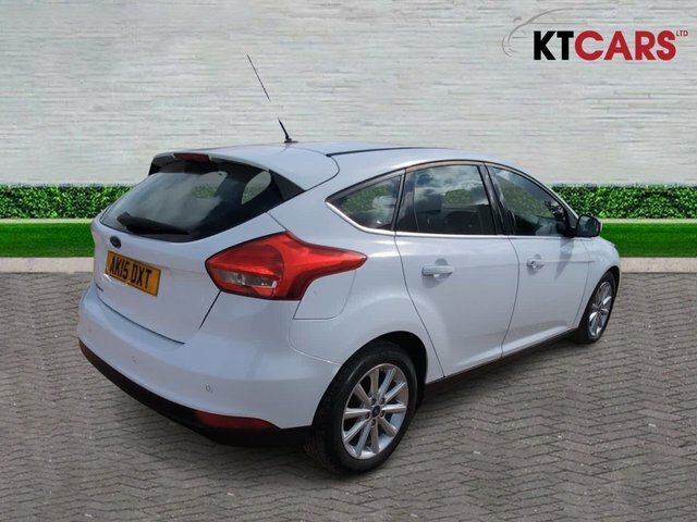 Ford Focus Tdci Titanium Hatchback AK15DXT White #5