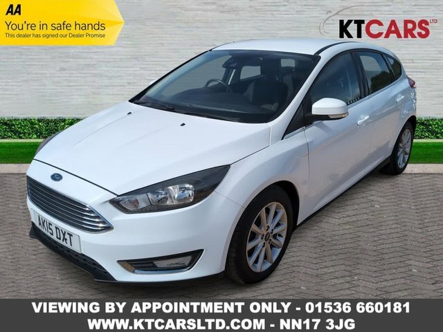 Ford Focus Tdci Titanium Hatchback White