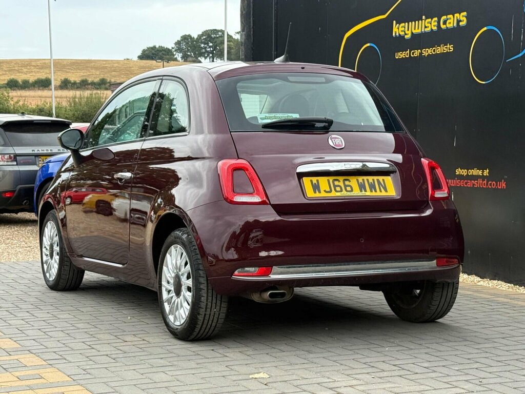 Fiat 500 1.2 Lounge Dualogic Euro 6 Ss Red #3