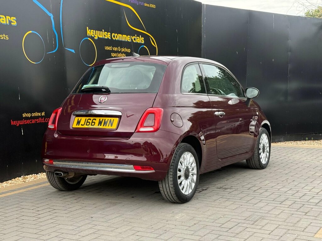 Fiat 500 1.2 Lounge Dualogic Euro 6 Ss Red #5