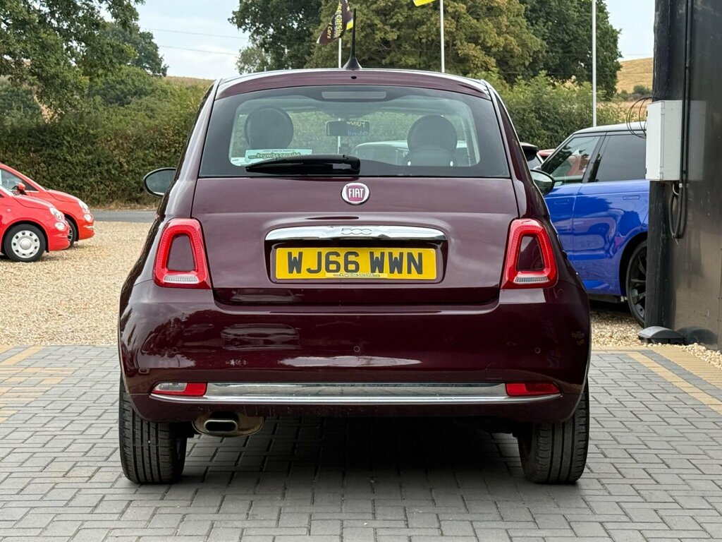 Fiat 500 1.2 Lounge Dualogic Euro 6 Ss Red #4