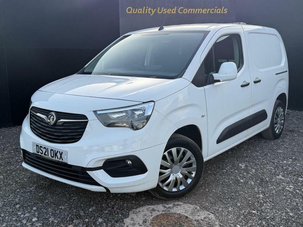 Vauxhall Combo 1.5 Turbo D 2000 Sportive Panel Van Man DS21OKX White #2
