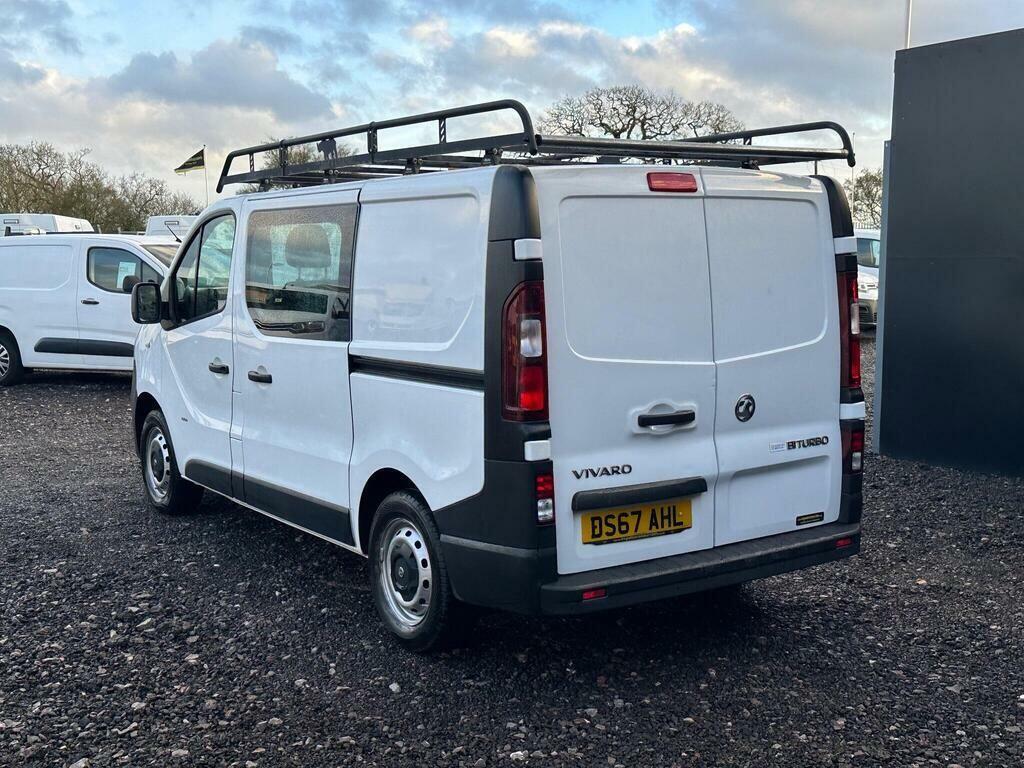 Vauxhall Vivaro 1.6 Cdti 2900 Biturbo Ecotec Crew Van L1 H1 Euro 6 White #5