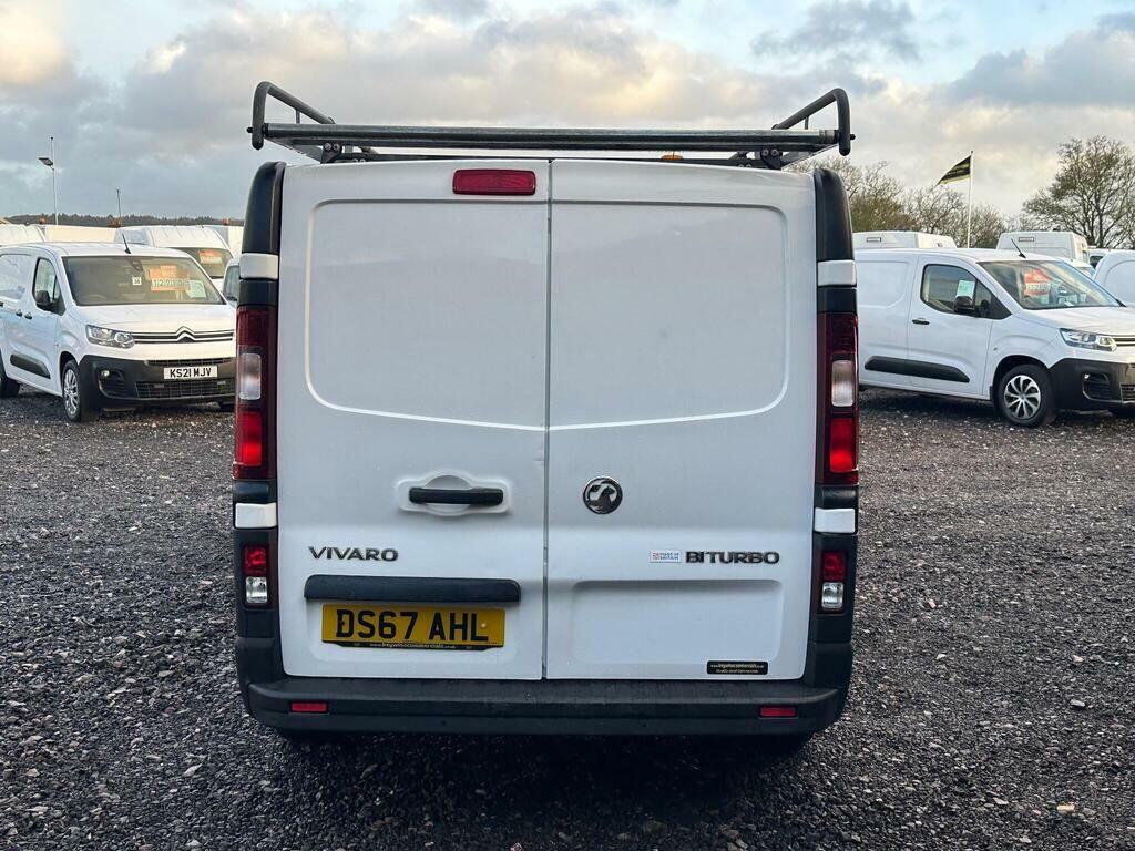 Vauxhall Vivaro 1.6 Cdti 2900 Biturbo Ecotec Crew Van L1 H1 Euro 6 White #3