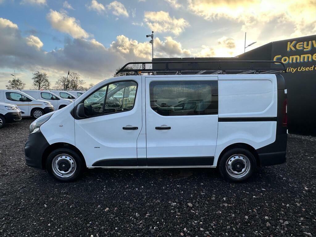 Vauxhall Vivaro 1.6 Cdti 2900 Biturbo Ecotec Crew Van L1 H1 Euro 6 White #2