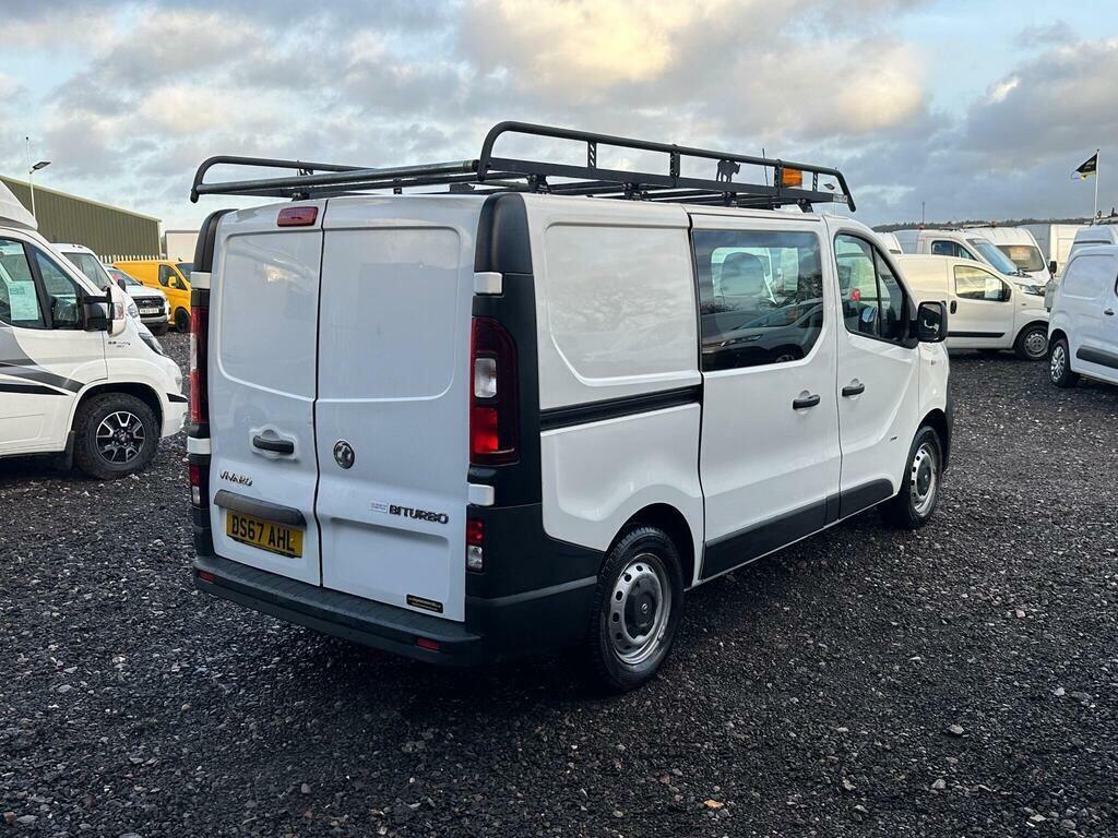 Vauxhall Vivaro 1.6 Cdti 2900 Biturbo Ecotec Crew Van L1 H1 Euro 6 White #6