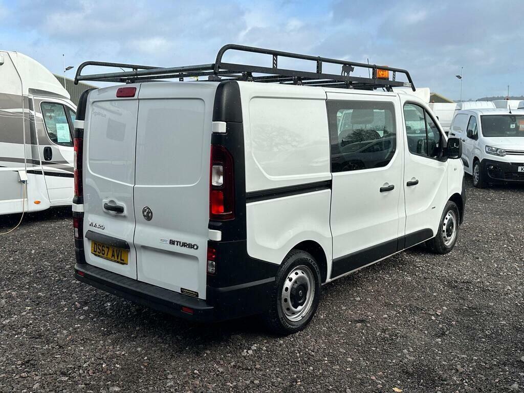 Vauxhall Vivaro 1.6 Cdti 2900 Biturbo Ecotec Crew Van L1 H1 Euro 6 White #6