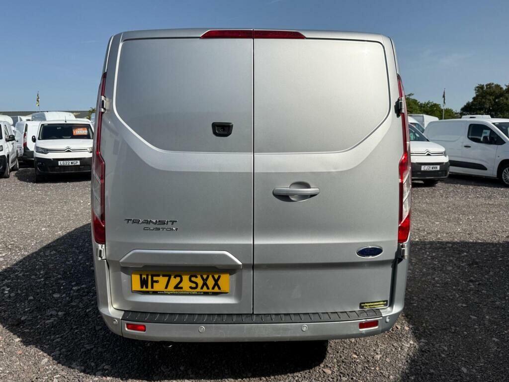 Ford Transit Custom 2.0 320 Ecoblue Limited Crew Van L1 H1 Euro 6 Ss WF72SXX Silver #6