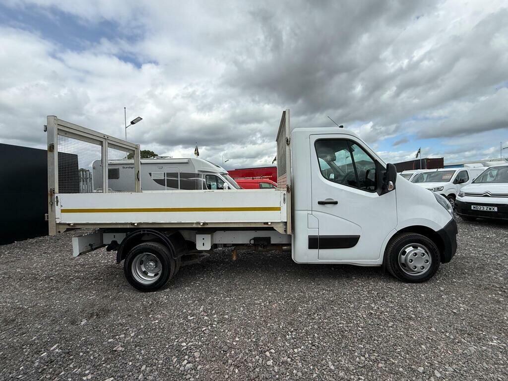 Vauxhall Movano 2.3 Cdti 3500 Biturbo Tipper Rwd DP70AHC White #5