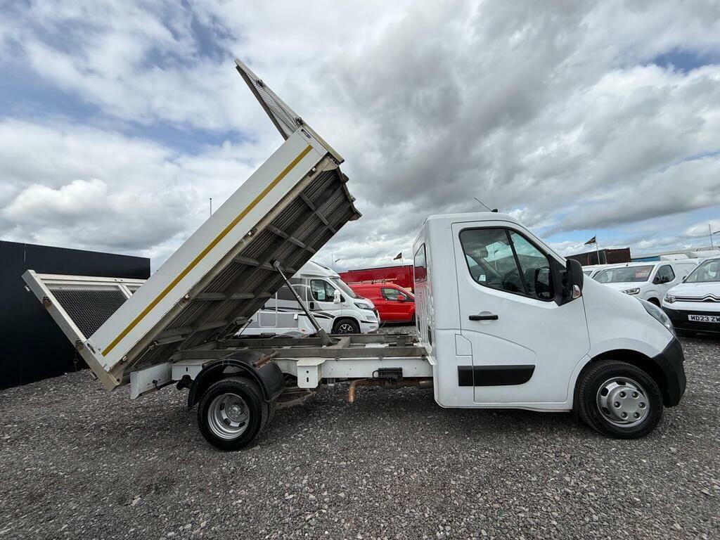 Vauxhall Movano 2.3 Cdti 3500 Biturbo Tipper Rwd DP70AHC White #6