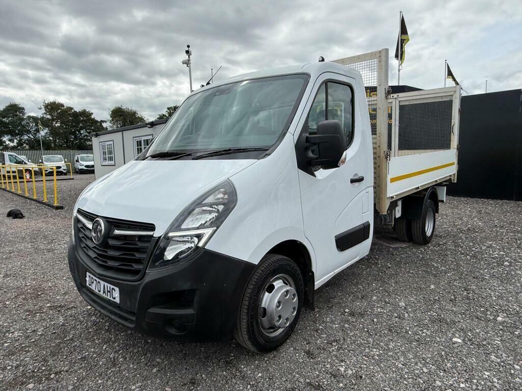 Vauxhall Movano 2.3 Cdti 3500 Biturbo Tipper Rwd DP70AHC White #3