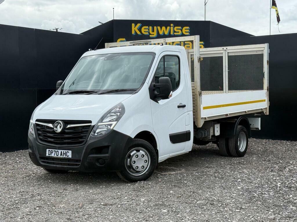 Vauxhall Movano 2.3 Cdti 3500 Biturbo Tipper Rwd White