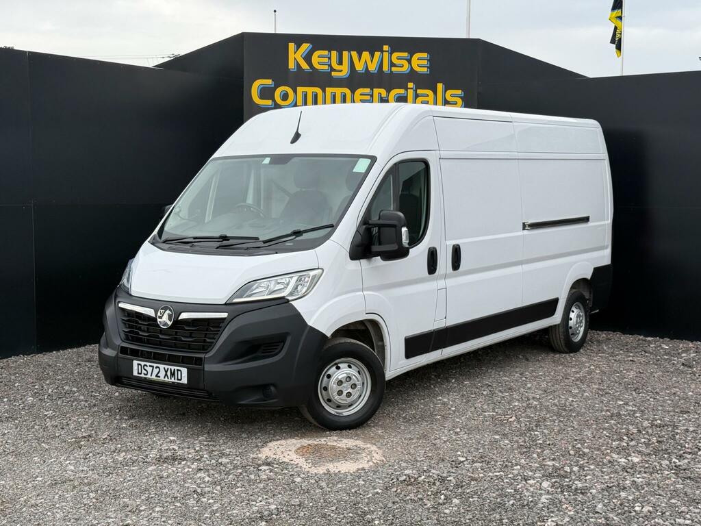 Vauxhall Movano 2.2 Cdti 3500 Biturbo Prime Fwd L3 H2 Euro 6 Ss DS72XMD White #2