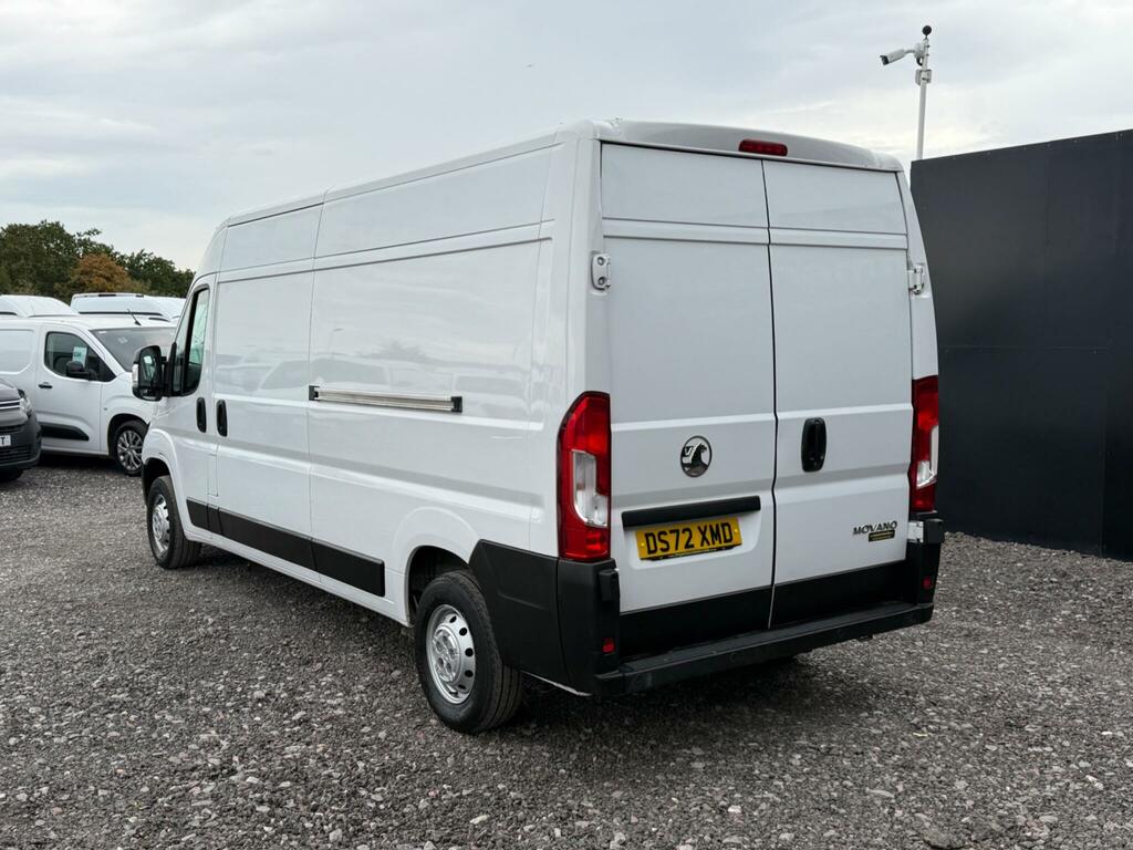 Vauxhall Movano 2.2 Cdti 3500 Biturbo Prime Fwd L3 H2 Euro 6 Ss DS72XMD White #4