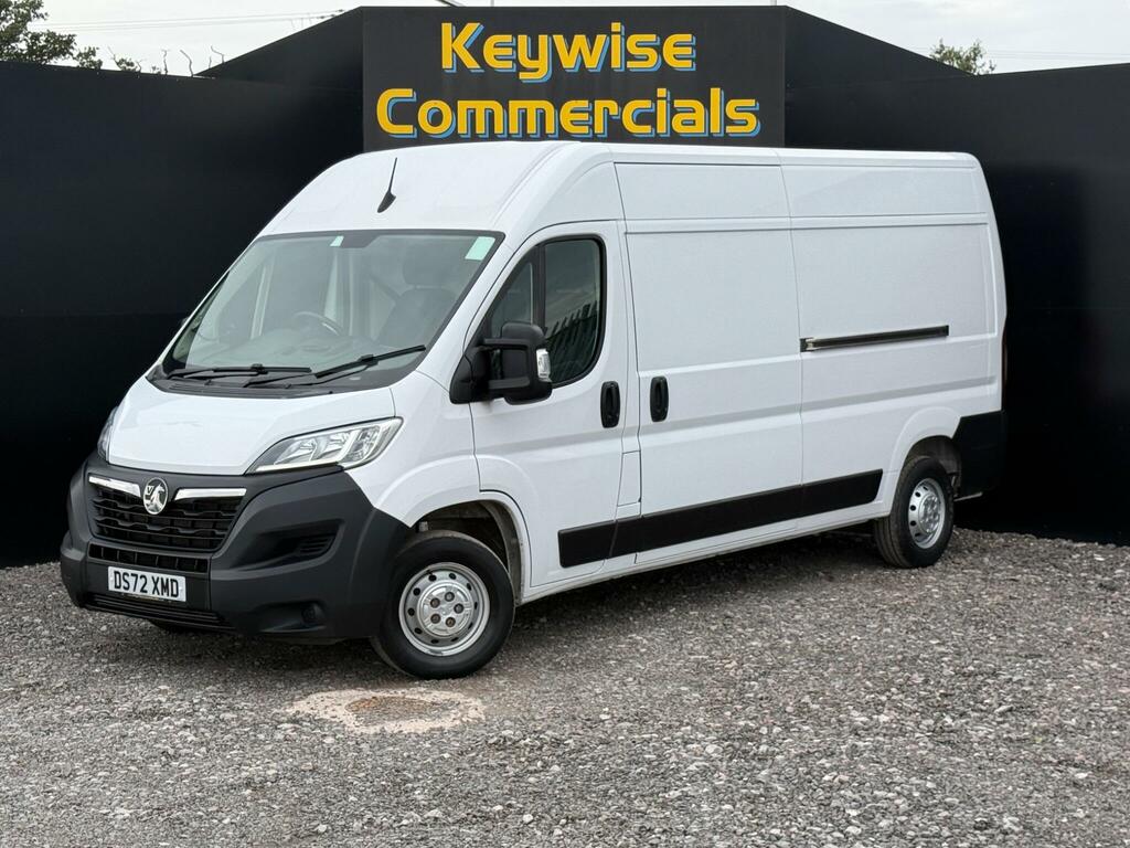 Vauxhall Movano 2.2 Cdti 3500 Biturbo Prime Fwd L3 H2 Euro 6 Ss White