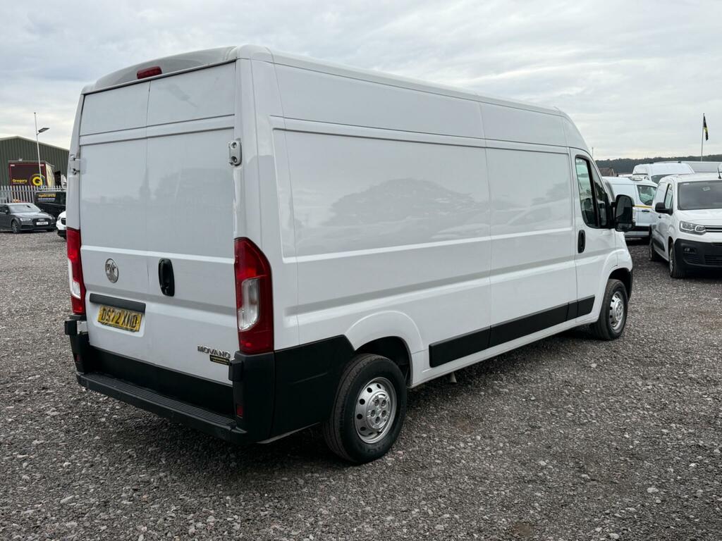 Vauxhall Movano 2.2 Cdti 3500 Biturbo Prime Fwd L3 H2 Euro 6 Ss DS72XMD White #6