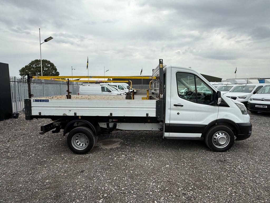 Ford Transit Custom 2.0 350 Ecoblue Leader Tipper Rw BG21HHU White #6
