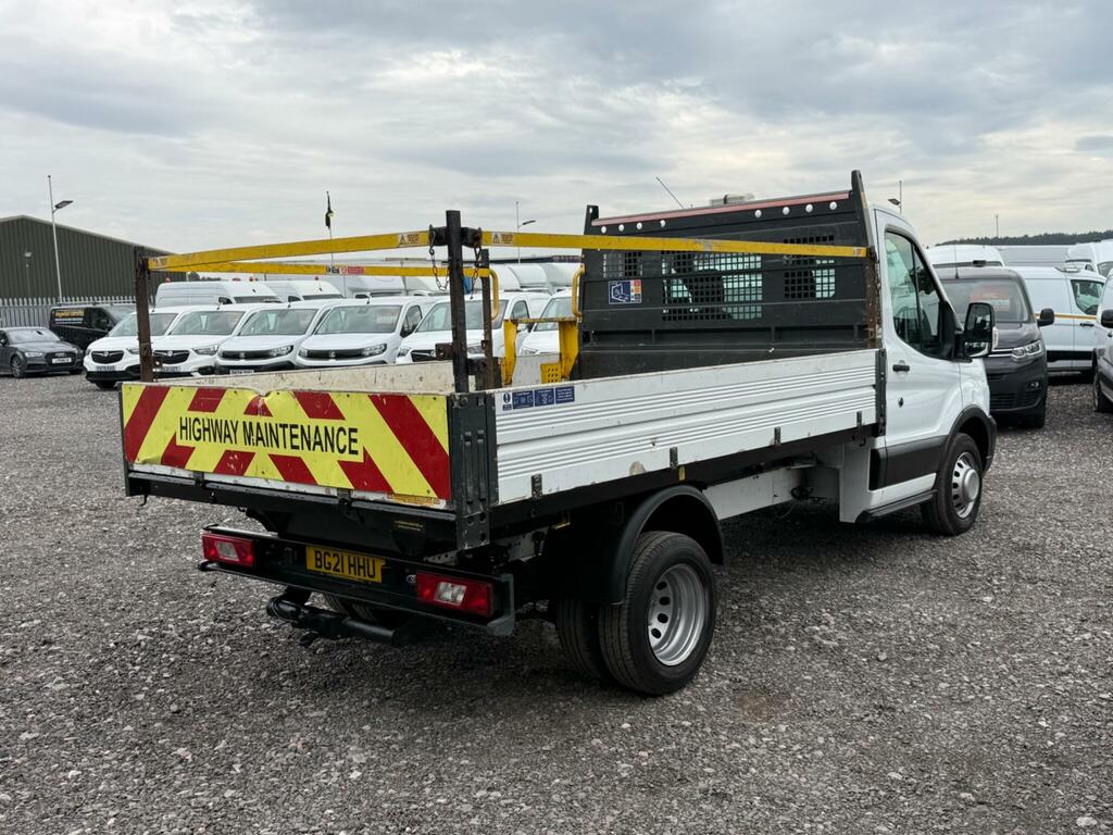 Ford Transit Custom 2.0 350 Ecoblue Leader Tipper Rw BG21HHU White #5