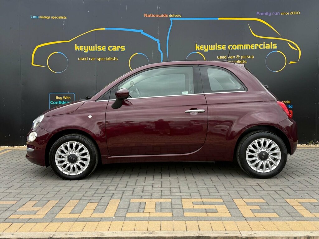 Fiat 500 1.2 Lounge Euro 6 Ss LF66JUA Red #2