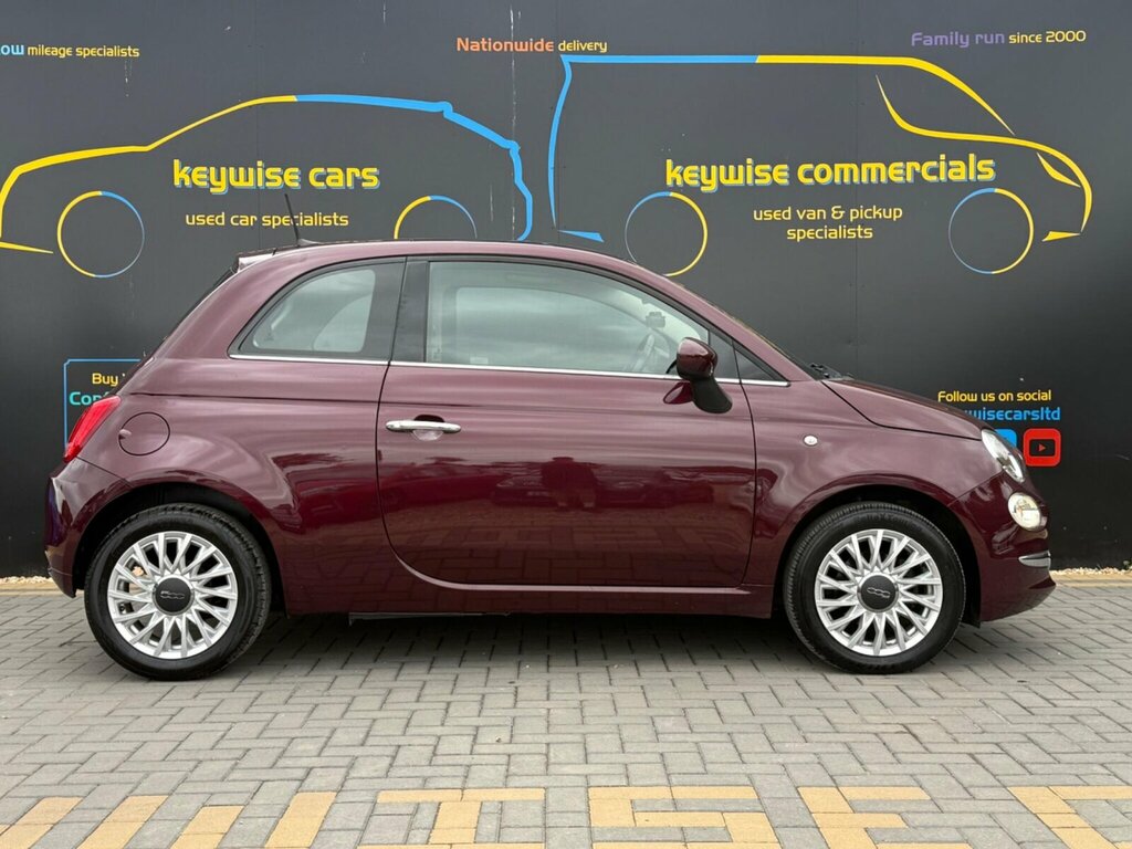 Fiat 500 1.2 Lounge Euro 6 Ss LF66JUA Red #6