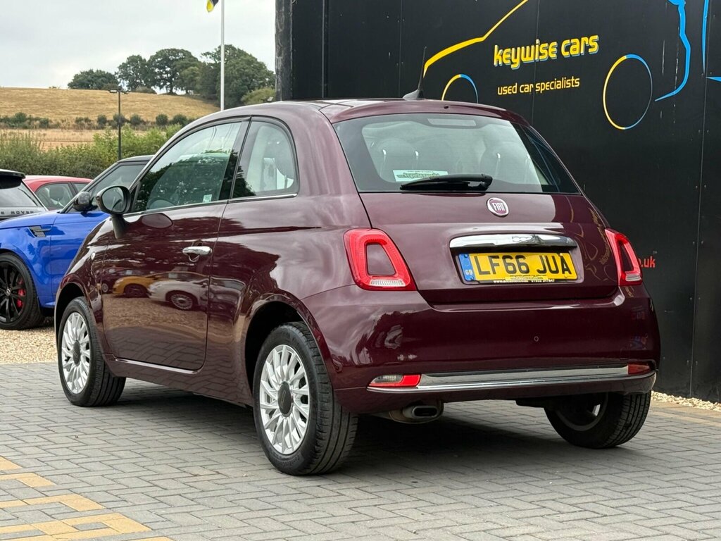 Fiat 500 1.2 Lounge Euro 6 Ss LF66JUA Red #3