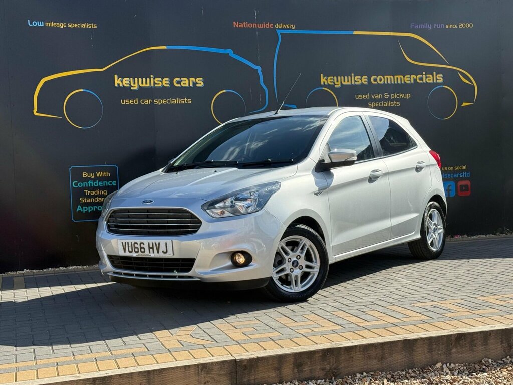 Ford KA+ 1.2 Ti-vct Zetec Euro 6 Silver