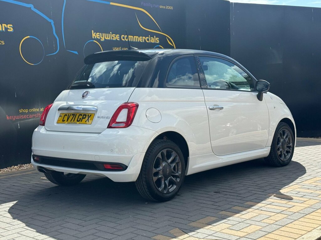 Fiat 500 1.0 Mhev Hey Google Euro 6 Ss CV71GPX White #5