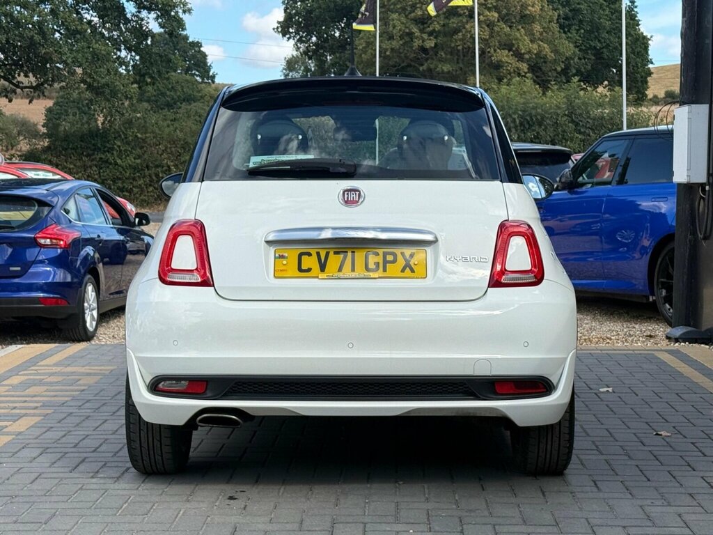 Fiat 500 1.0 Mhev Hey Google Euro 6 Ss CV71GPX White #4