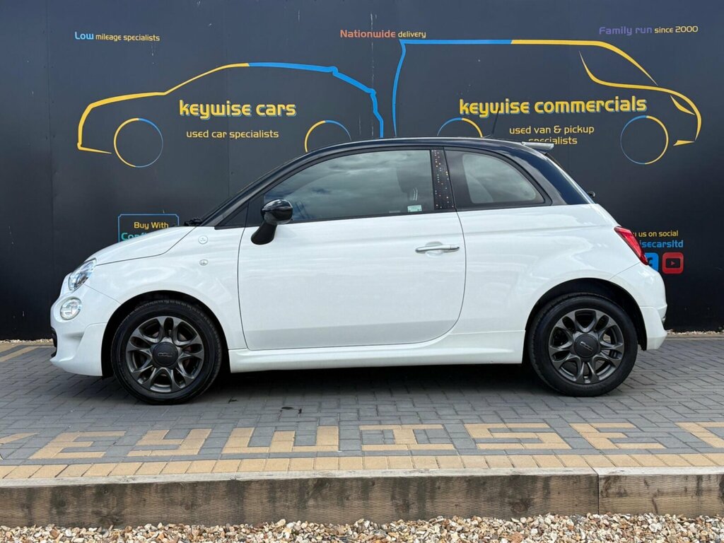 Fiat 500 1.0 Mhev Hey Google Euro 6 Ss CV71GPX White #2