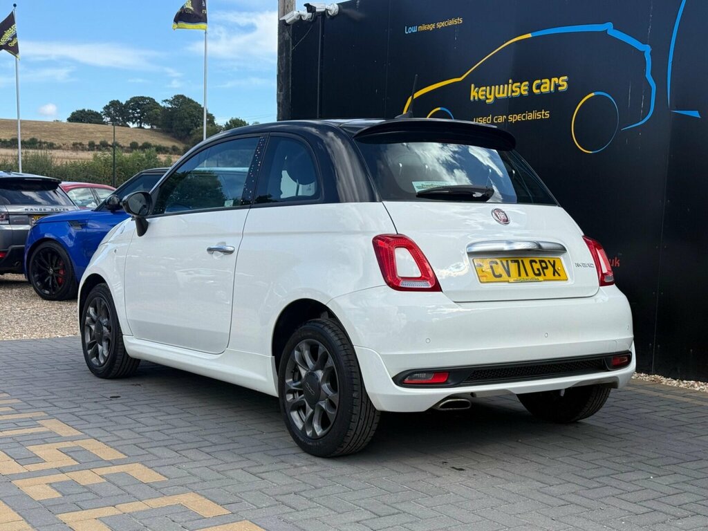 Fiat 500 1.0 Mhev Hey Google Euro 6 Ss CV71GPX White #3