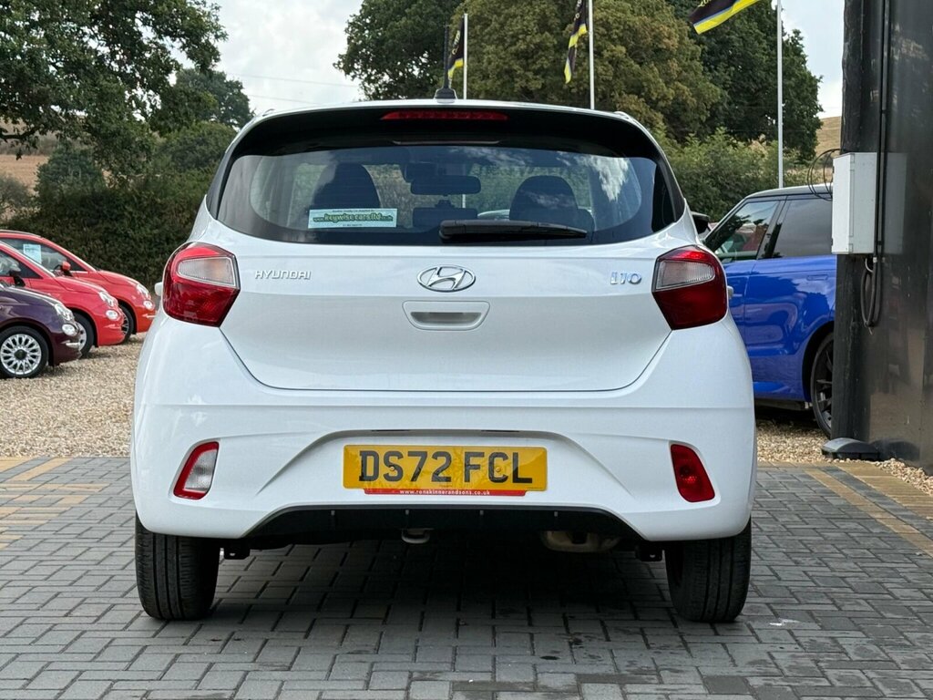 Hyundai I10 1.0 Se Euro 6 Ss DS72FCL White #4