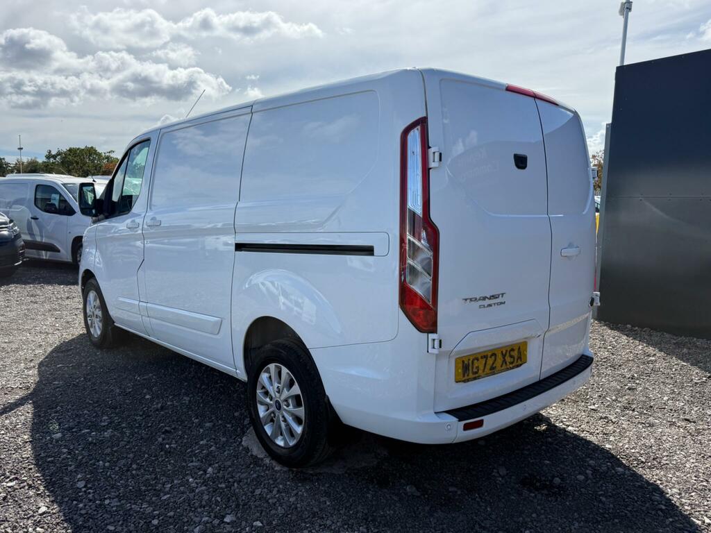 Ford Transit Custom 2.0 280 Ecoblue Limited L1 H1 Euro 6 Ss WG72XSA White #5