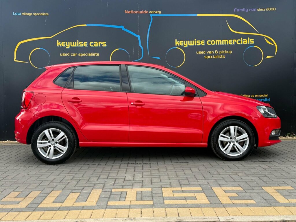 Volkswagen Polo 1.2 Tsi Bluemotion Tech Match Edition Euro 6 Ss Red #6