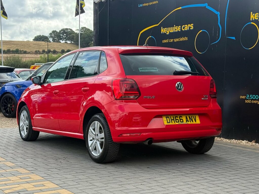 Volkswagen Polo 1.2 Tsi Bluemotion Tech Match Edition Euro 6 Ss Red #3