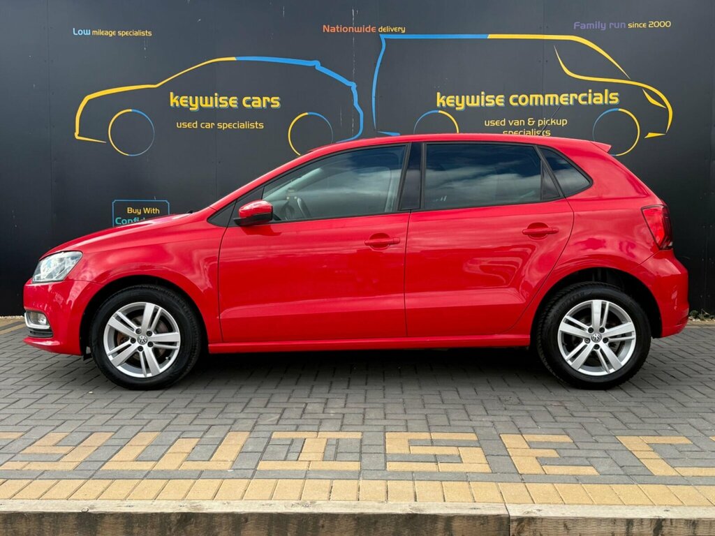 Volkswagen Polo 1.2 Tsi Bluemotion Tech Match Edition Euro 6 Ss Red #2