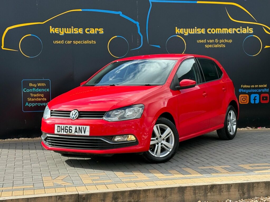 Volkswagen Polo 1.2 Tsi Bluemotion Tech Match Edition Euro 6 Ss Red