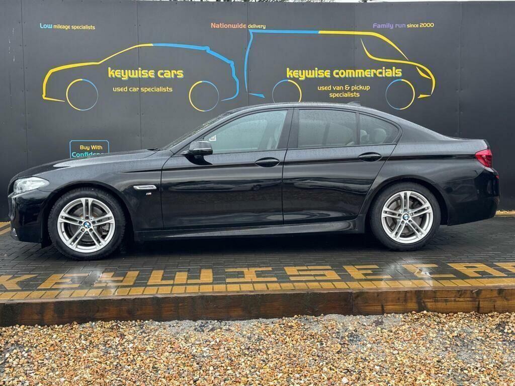 BMW 5 Series 2.0 520D M Sport Euro 6 Ss Black #2