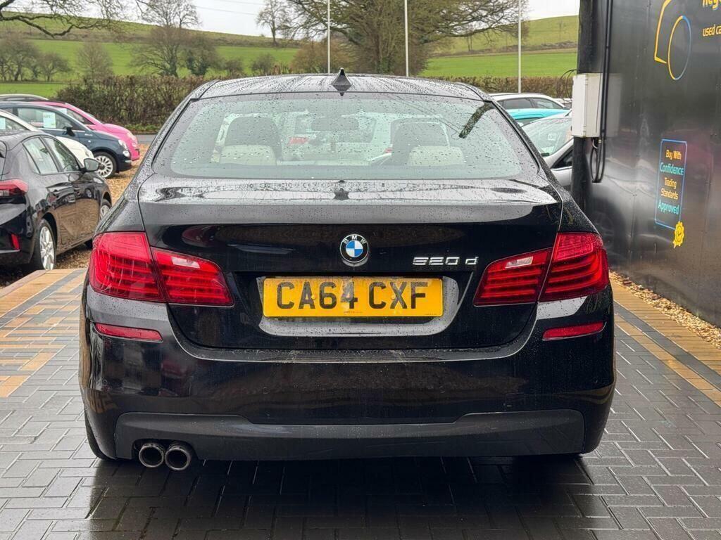 BMW 5 Series 2.0 520D M Sport Euro 6 Ss Black #4