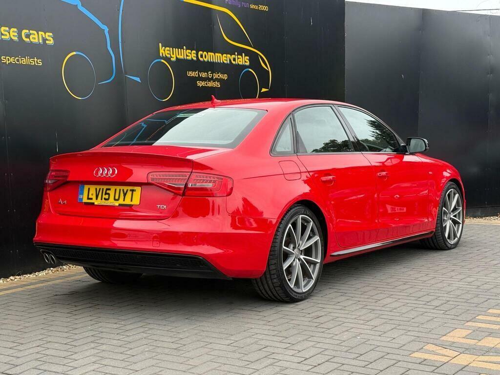 Audi A4 2.0 Tdi Black Edition Plus Multitronic Euro 5 Ss Red #5