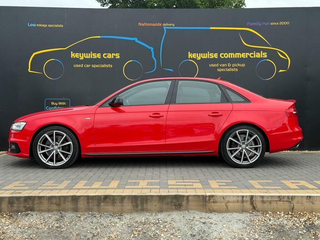 Audi A4 2.0 Tdi Black Edition Plus Multitronic Euro 5 Ss Red #2