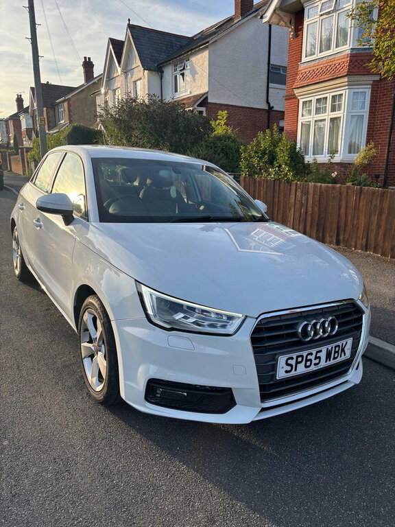 Audi A1 1.6 Tdi Sport Sportback S Tronic Euro 6 White