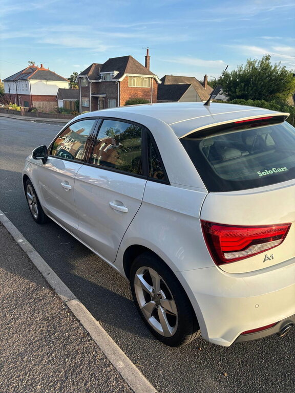 Audi A1 1.6 Tdi Sport Sportback S Tronic Euro 6 White #4