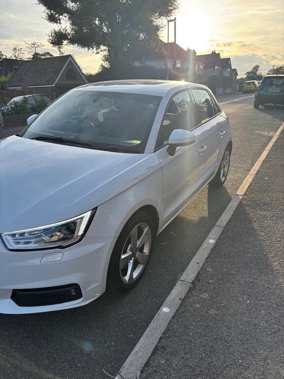 Audi A1 1.6 Tdi Sport Sportback S Tronic Euro 6 White #3