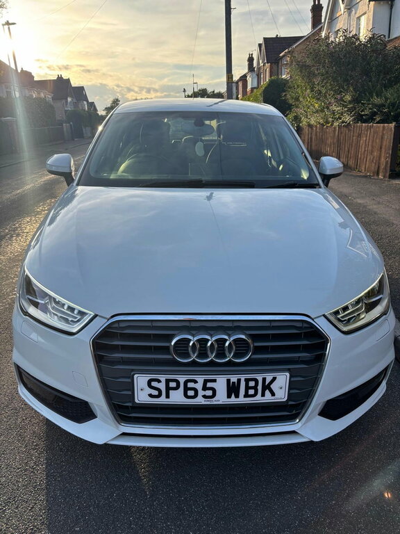 Audi A1 1.6 Tdi Sport Sportback S Tronic Euro 6 White #2