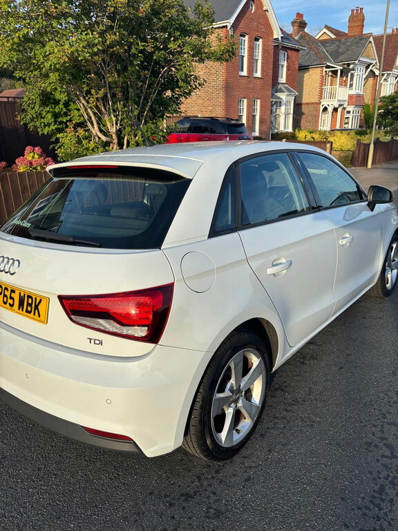Audi A1 1.6 Tdi Sport Sportback S Tronic Euro 6 White #6