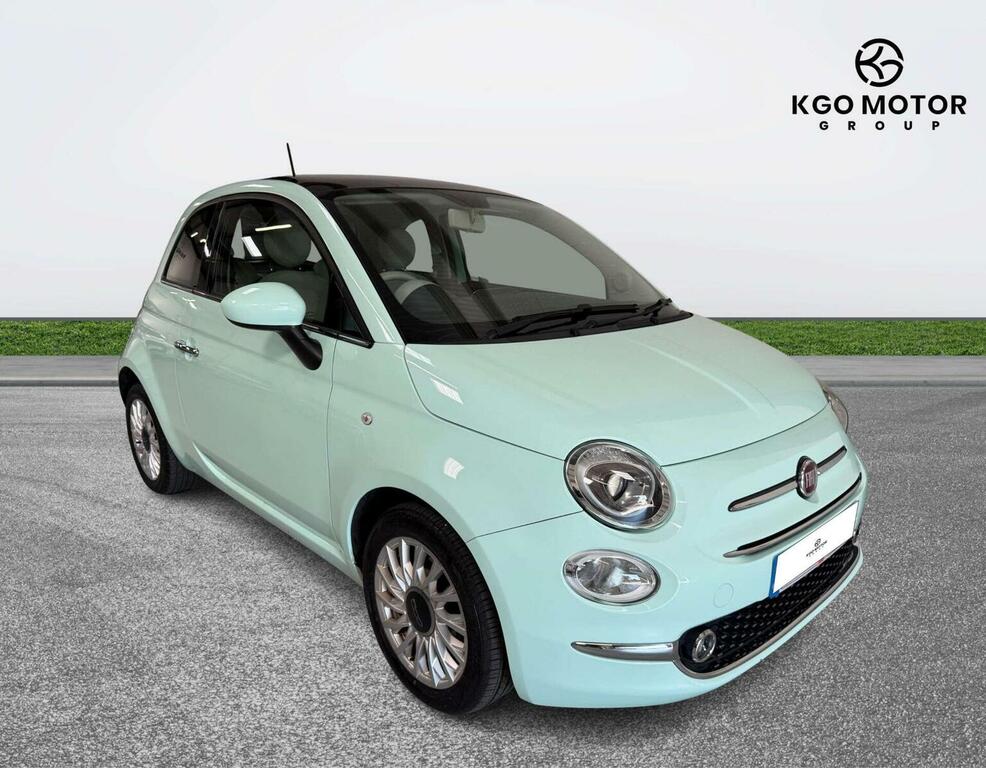 Fiat 500 Hatchback 1.2 Lounge Euro 6 Ss 201565 Green